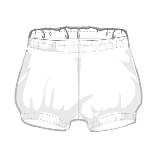 Moldes de confeccion para BEBES Shorts